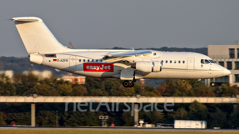 easyJet (WDL Aviation) BAe Systems BAe-146-200 (D-AZFR) at  Dusseldorf - International, Germany