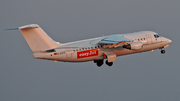 easyJet (WDL Aviation) BAe Systems BAe-146-200 (D-AZFR) at  Dusseldorf - International, Germany