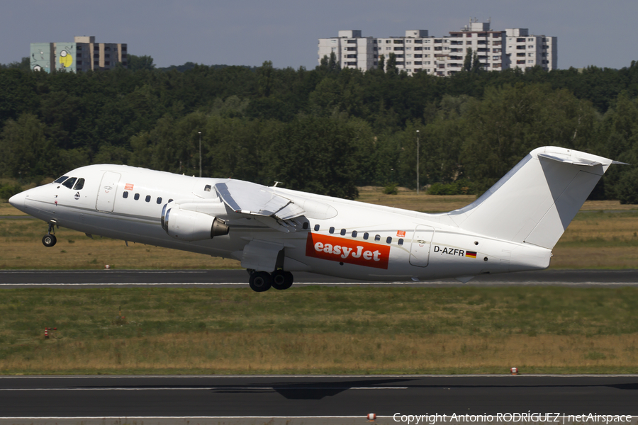 easyJet (WDL Aviation) BAe Systems BAe-146-200 (D-AZFR) | Photo 249127