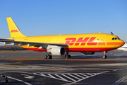 DHL (European Air Transport Leipzig) Airbus A300F4-622R (D-AZMO) at  Warsaw - Frederic Chopin International, Poland