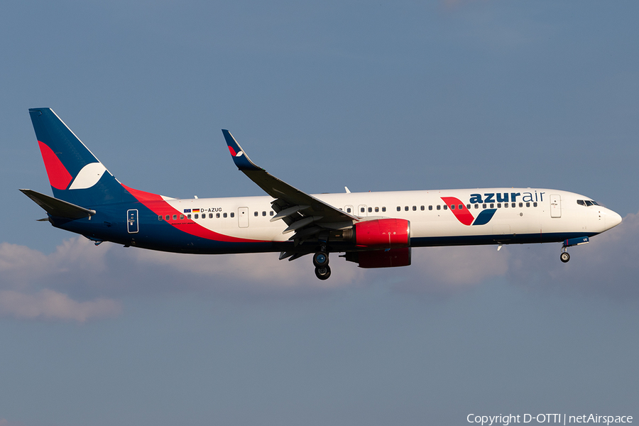 Azur Air Germany Boeing 737-9GP(ER) (D-AZUG) | Photo 255088