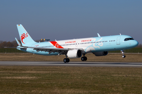 Loong Air Airbus A321-251NX (D-AZWB) at  Hamburg - Finkenwerder, Germany