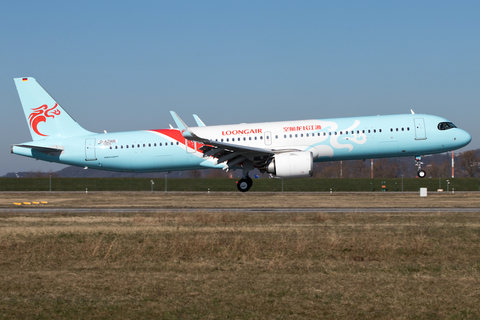 Loong Air Airbus A321-251NX (D-AZWB) at  Hamburg - Finkenwerder, Germany