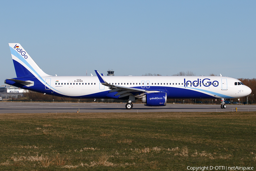 IndiGo Airbus A321-251NX (D-AZWD) | Photo 498183