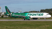 Frontier Airlines Airbus A321-271NX (D-AZWE) at  Hamburg - Finkenwerder, Germany