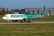 Frontier Airlines Airbus A321-271NX (D-AZWE) at  Hamburg - Finkenwerder, Germany