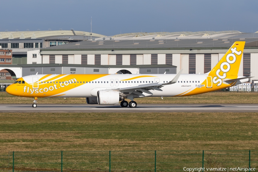 Scoot Airbus A321-271NX (D-AZWH) | Photo 497325