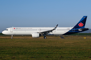 Qingdao Airlines Airbus A321-271NX (D-AZWI) at  Hamburg - Finkenwerder, Germany