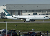 Cathay Pacific Airbus A321-251NX (D-AZWJ) at  Hamburg - Finkenwerder, Germany