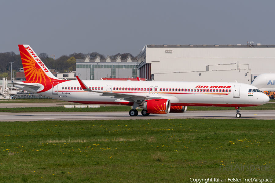 Air India Airbus A321-251NX (D-AZWK) | Photo 565580