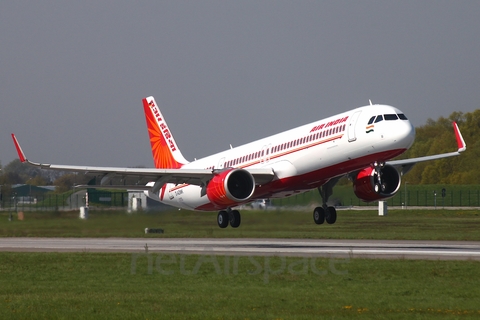 Air India Airbus A321-251NX (D-AZWK) at  Hamburg - Finkenwerder, Germany
