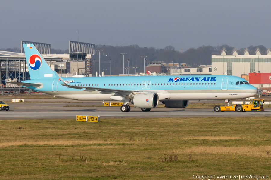 Korean Air Airbus A321-272NX (D-AZWQ) | Photo 551779