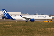 Aegean Airlines Airbus A321-271NX (D-AZWS) at  Hamburg - Finkenwerder, Germany