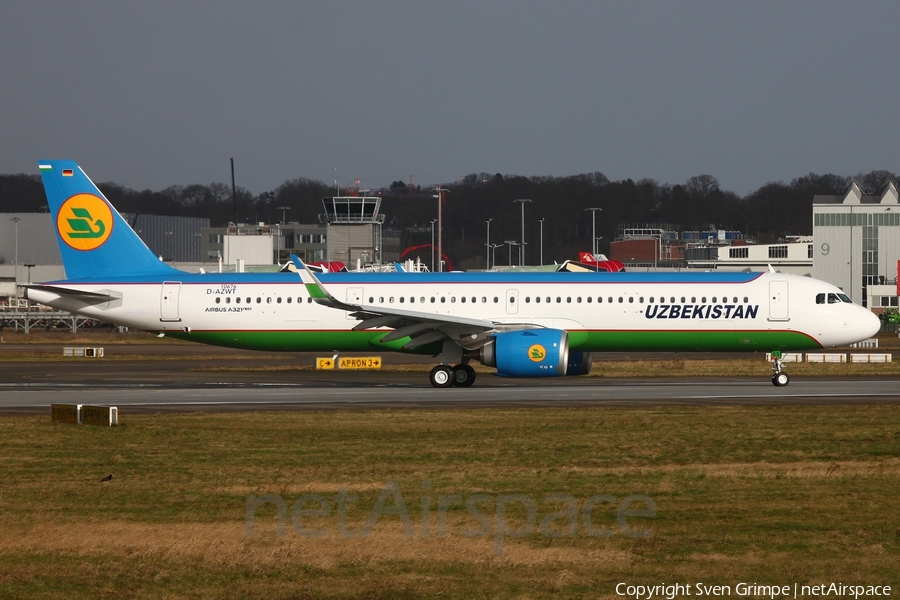 Uzbekistan Airways Airbus A321-253NX (D-AZWT) | Photo 494302