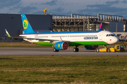 Uzbekistan Airways Airbus A321-253NX (D-AZWT) at  Hamburg - Finkenwerder, Germany