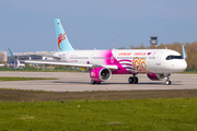 Loong Air Airbus A321-251NX (D-AZWX) at  Hamburg - Finkenwerder, Germany