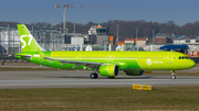 S7 Airlines Airbus A321-271NX (D-AZWZ) at  Hamburg - Finkenwerder, Germany