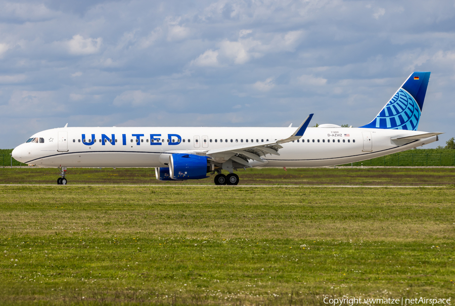 United Airlines Airbus A321-271NX (D-AZWZ) | Photo 621282