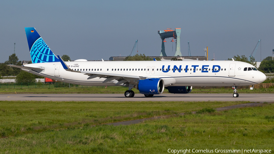 United Airlines Airbus A321-271NX (D-AZWZ) | Photo 627470
