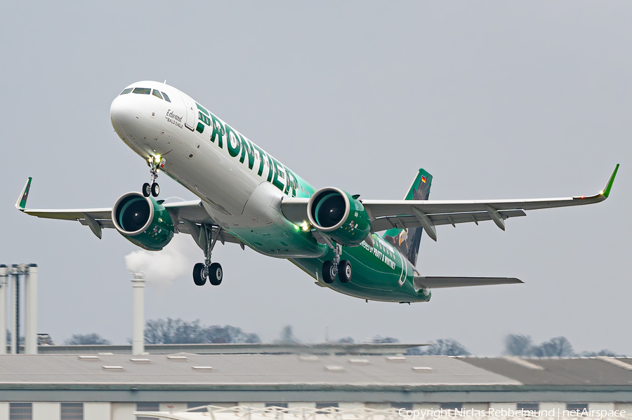 Frontier Airlines Airbus A321-271NX (D-AZXA) | Photo 541394