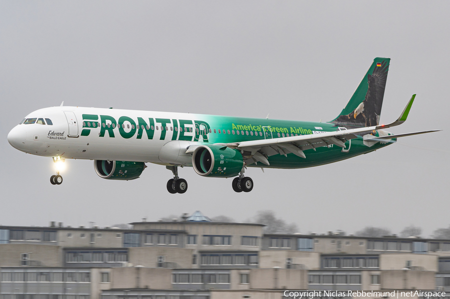 Frontier Airlines Airbus A321-271NX (D-AZXA) | Photo 541945