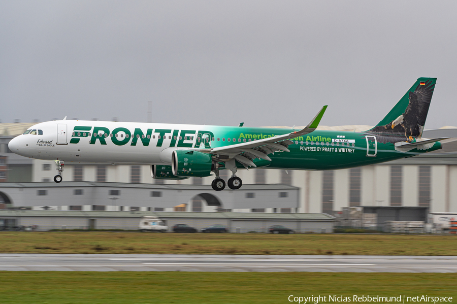 Frontier Airlines Airbus A321-271NX (D-AZXA) | Photo 541946