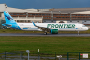 Frontier Airlines Airbus A321-271NX (D-AZXB) at  Hamburg - Finkenwerder, Germany