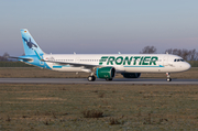 Frontier Airlines Airbus A321-271NX (D-AZXB) at  Hamburg - Finkenwerder, Germany