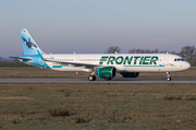 Frontier Airlines Airbus A321-271NX (D-AZXB) at  Hamburg - Finkenwerder, Germany