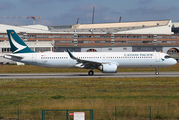 Cathay Pacific Airbus A321-251NX (D-AZXE) at  Hamburg - Finkenwerder, Germany