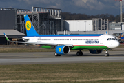 Uzbekistan Airways Airbus A321-253NX (D-AZXF) at  Hamburg - Finkenwerder, Germany