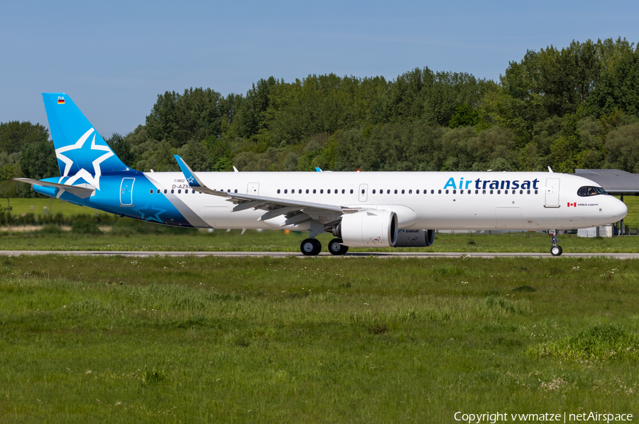 Air Transat Airbus A321-271NX (D-AZXG) | Photo 623239