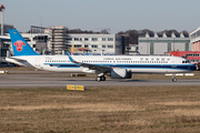 China Southern Airlines Airbus A321-251NX (D-AZXG) at  Hamburg - Finkenwerder, Germany