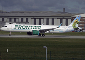 Frontier Airlines Airbus A321-271NX (D-AZXI) at  Hamburg - Finkenwerder, Germany