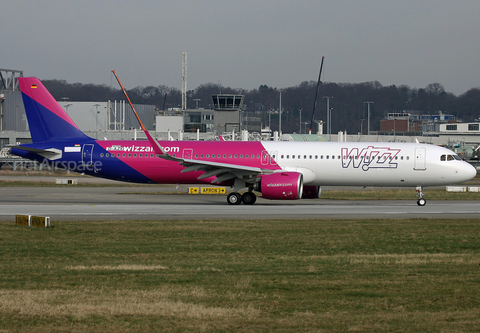 Wizz Air UK Airbus A321-271NX (D-AZXI) at  Hamburg - Finkenwerder, Germany