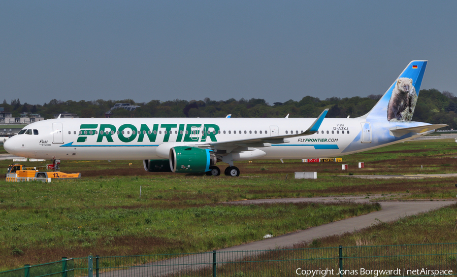 Frontier Airlines Airbus A321-271NX (D-AZXJ) | Photo 568967