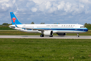 China Southern Airlines Airbus A321-253NX (D-AZXK) at  Hamburg - Finkenwerder, Germany