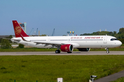 Juneyao Airlines Airbus A321-271NX (D-AZXQ) at  Hamburg - Finkenwerder, Germany