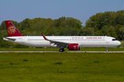 Juneyao Airlines Airbus A321-271NX (D-AZXQ) at  Hamburg - Finkenwerder, Germany