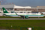 Saudi Arabian Airlines Airbus A321-251NX (D-AZXR) at  Hamburg - Finkenwerder, Germany