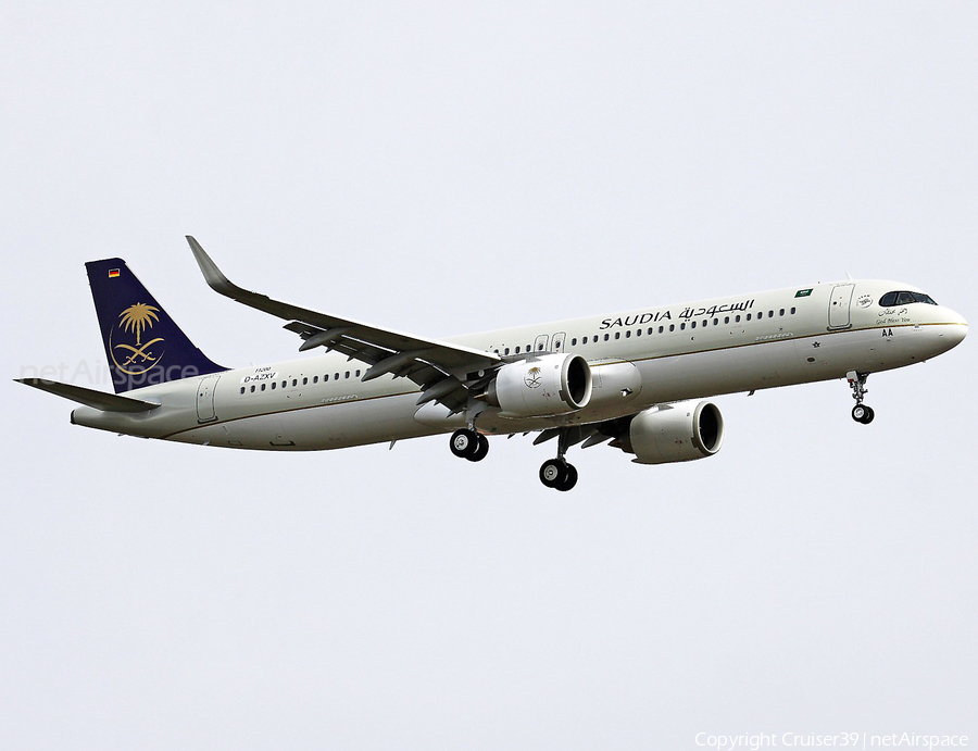 Saudi Arabian Airlines Airbus A321-251NX (D-AZXV) | Photo 588395