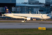 Saudi Arabian Airlines Airbus A321-251NX (D-AZXV) at  Hamburg - Finkenwerder, Germany