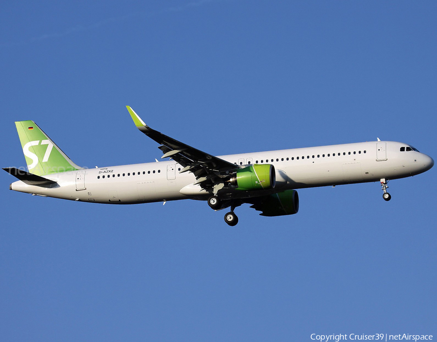 S7 Airlines Airbus A321-271NX (D-AZXZ) | Photo 541355