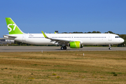 S7 Airlines Airbus A321-271NX (D-AZXZ) at  Hamburg - Finkenwerder, Germany