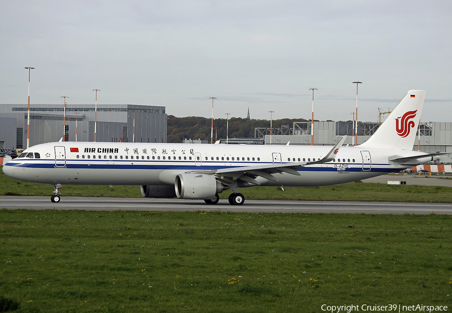 Air China Airbus A321-252NX (D-AZYE) | Photo 570979