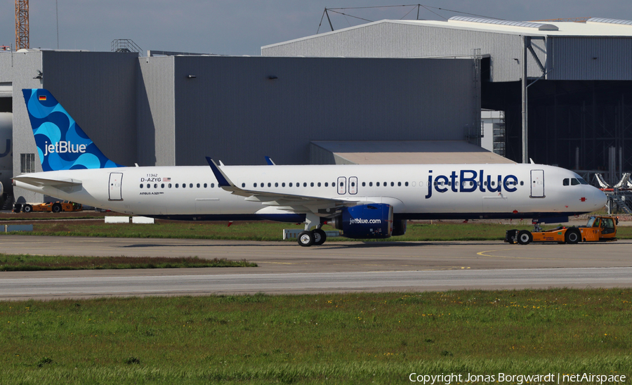 JetBlue Airways Airbus A321-271NX (D-AZYG) | Photo 568290