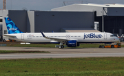 JetBlue Airways Airbus A321-271NX (D-AZYG) at  Hamburg - Finkenwerder, Germany
