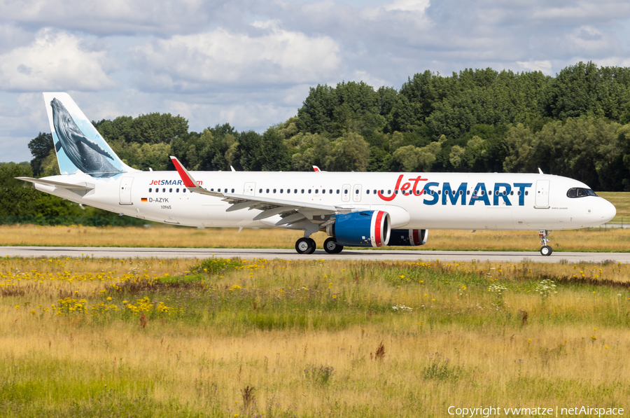 JetSMART Airbus A321-271NX (D-AZYK) | Photo 517429