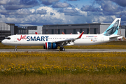 JetSMART Airbus A321-271NX (D-AZYK) at  Hamburg - Finkenwerder, Germany