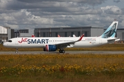 JetSMART Airbus A321-271NX (D-AZYK) at  Hamburg - Finkenwerder, Germany